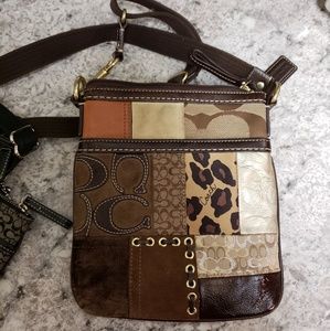 Coach cross body purse
